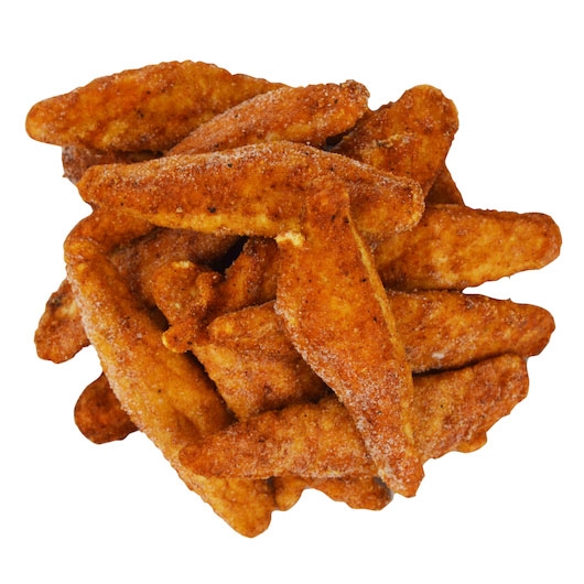 Brakebush Fully Cooked Fiery Fingers Chicken Breast Strips, 5 Pound -- 2 per case