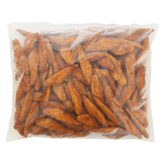 Brakebush Fully Cooked Fiery Fingers Chicken Breast Strips, 5 Pound -- 2 per case