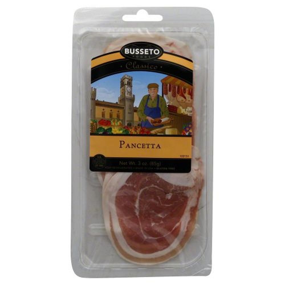 Busseto Sliced Pancetta, 3 Ounce -- 12 per case