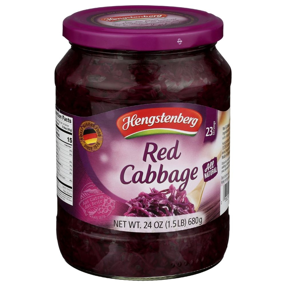 Hengstenberg Red Cabbage, 24.3 Ounce -- 6 per case