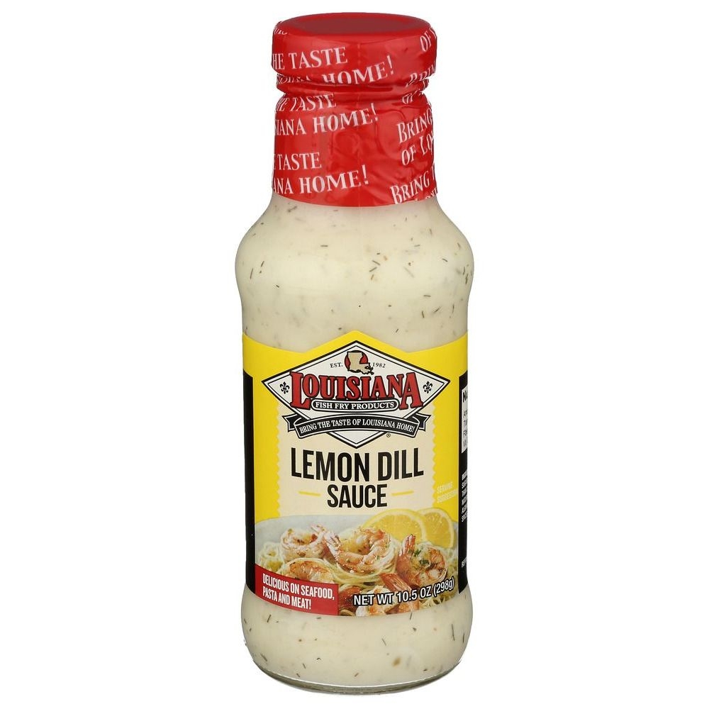 Louisiana Fish Fry Lemon Dill Sauce, 10.5 Ounce -- 12 per case