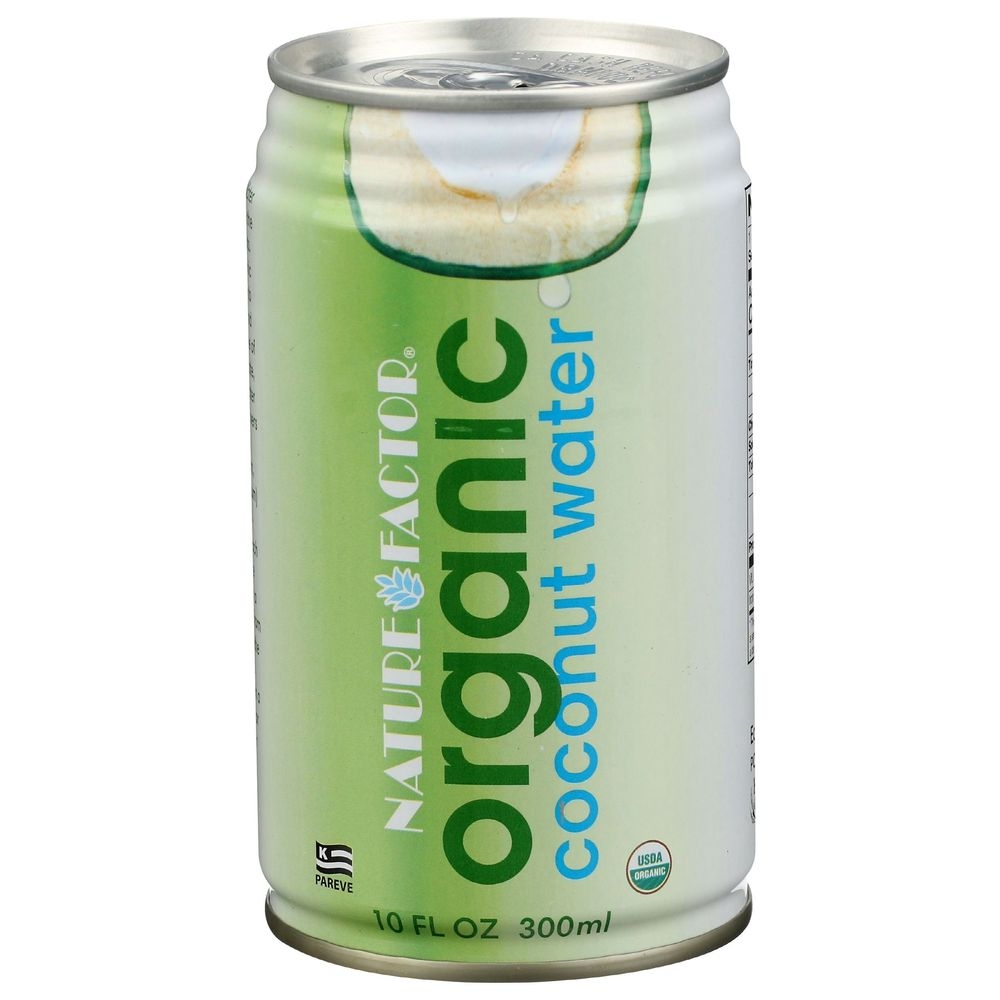 Nature Factor Organic Coconut Water, 10.1 Fluid Ounce -- 12 per case