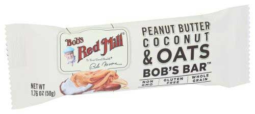 Bobs Red Mill Peanut Butter Coconut and Oats Bar, 1.76 Ounce -- 12 per case