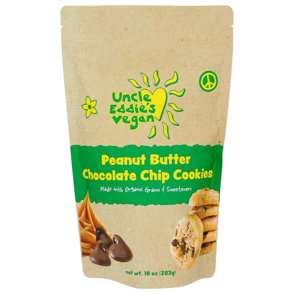 Uncle Eddies Peanut Butter Chocolate Chip Cookies, 10 Ounce -- 6 per case
