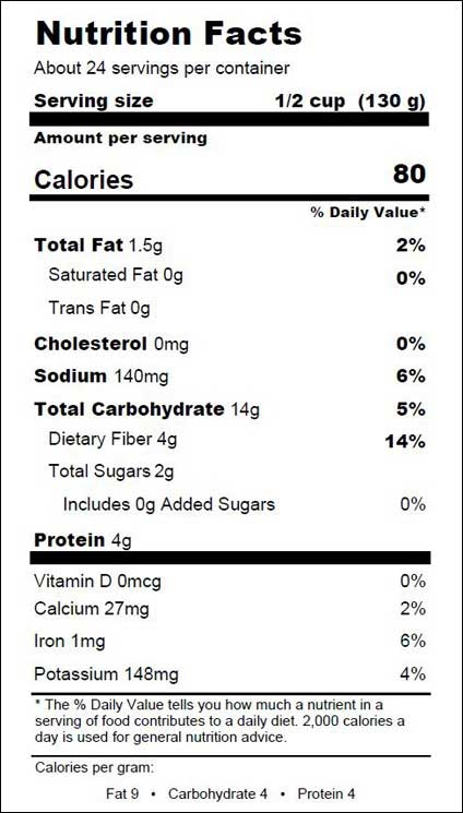 Furmanos Low Sodium All Natural Extra Fancy Chick Peas, 110 Ounce -- 6 per case