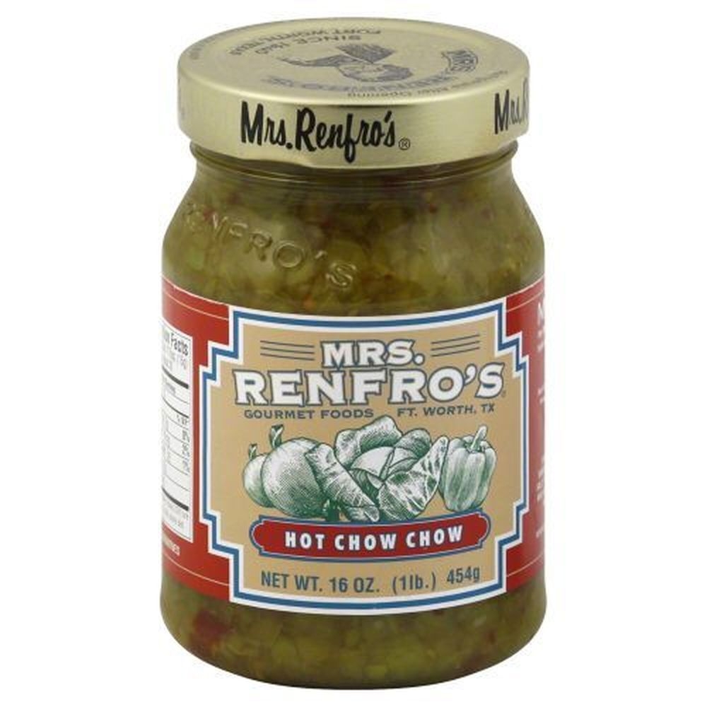 Mrs Renfros Hot Chow Chow Salsa, 16 Ounce -- 6 per case