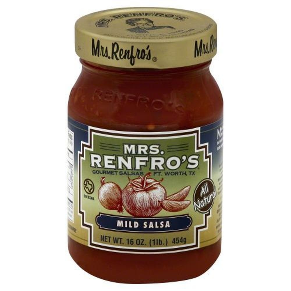 Mrs Renfros Mild Salsa, 16 Ounce -- 6 per case