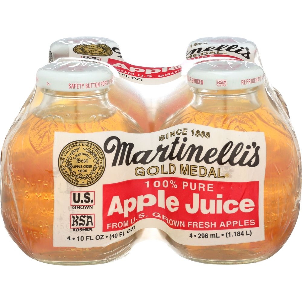 Martinellis Apple Juice, 40 Fluid Ounce -- 6 per case