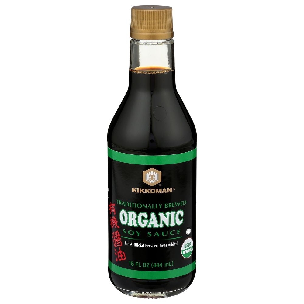 Kikkoman Organic Soy Sauce, 15 Fluid Ounce -- 6 per case
