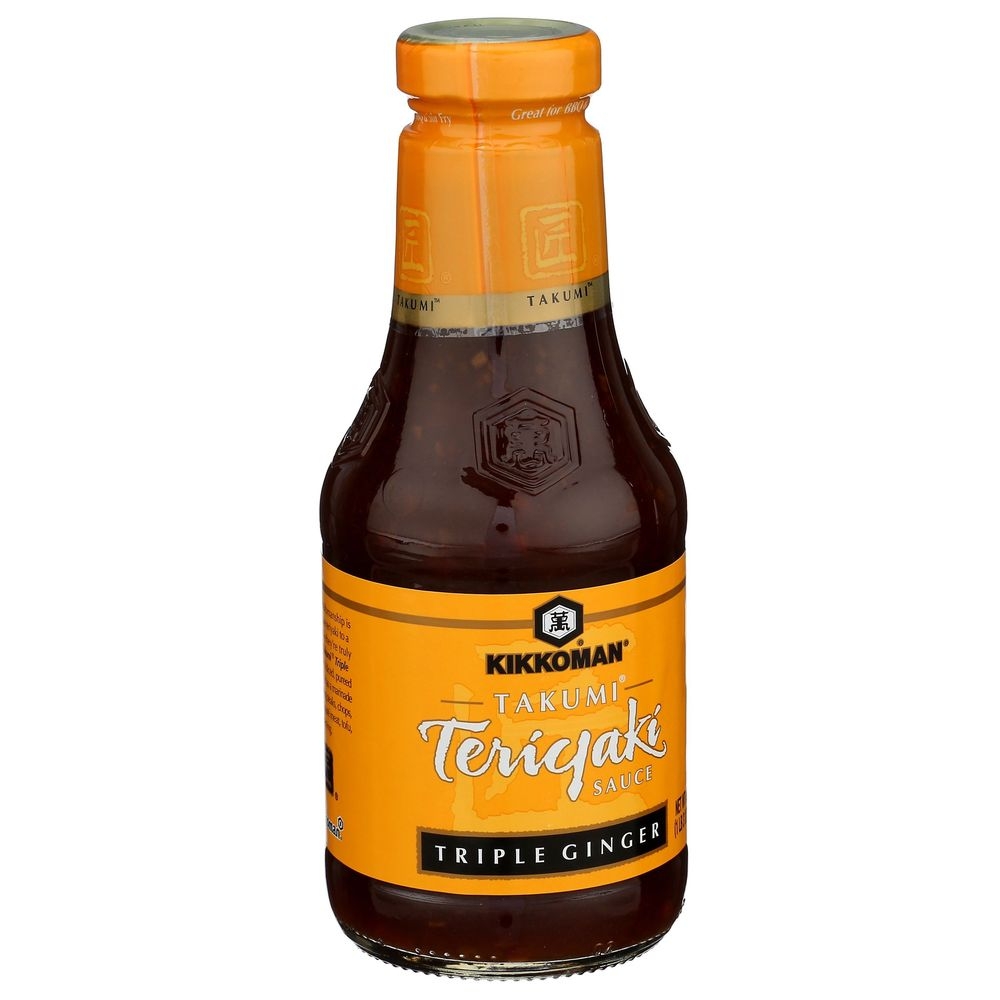 Kikkoman Triple Ginger Teriyaki Sauce, 19.5 Ounce -- 6 per case
