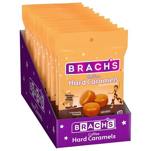 Brachs Coffee Caramel Candy, 3.25 Ounce -- 12 per case