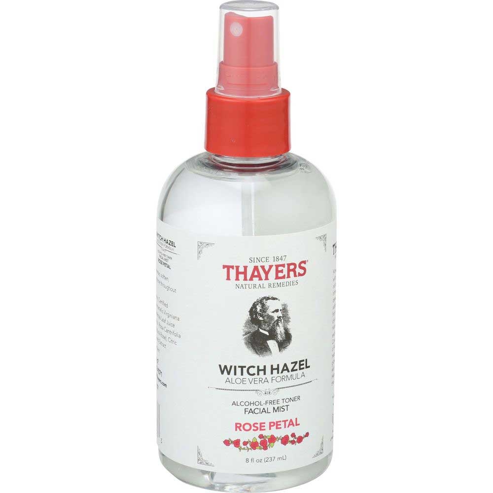 Thayers Rose Petal Witch Hazel Facial Mist, 8 Fluid Ounce