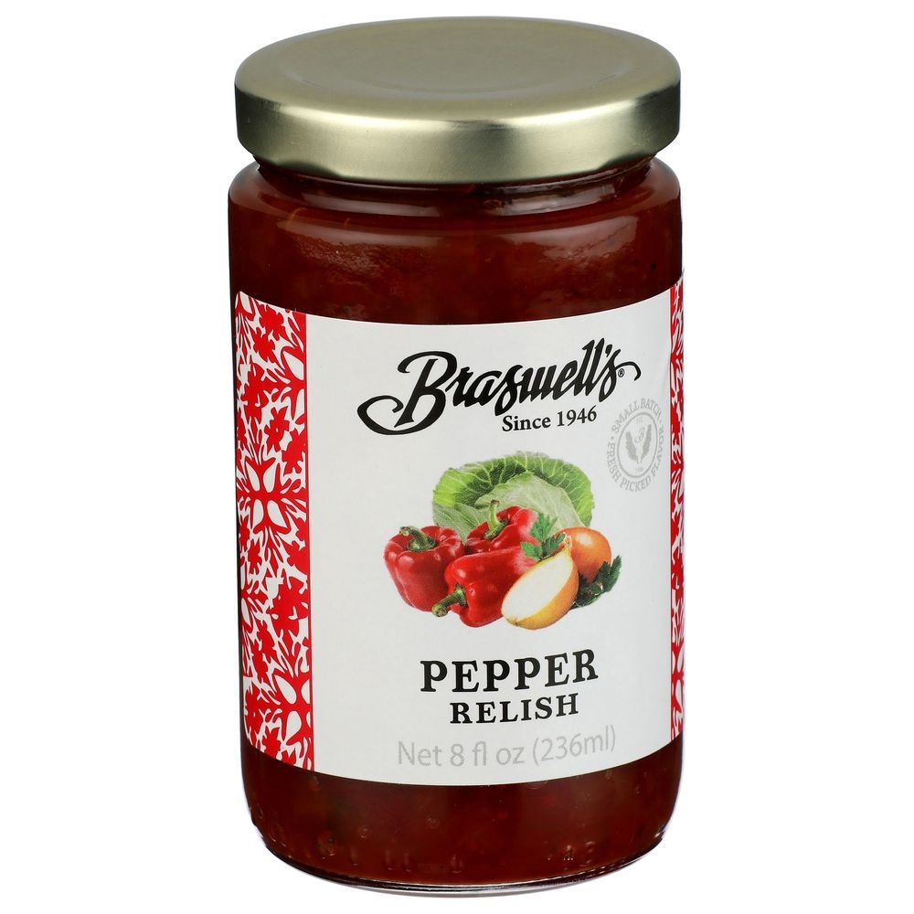 Braswells Pepper Relish, 8 Ounce -- 6 per case
