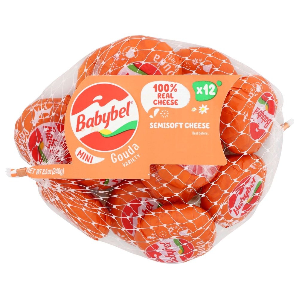 Mini Babybel Gouda Cheese, 8.5 Ounce -- 12 per case
