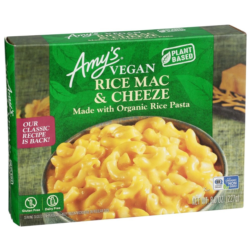 Amys Organic Rice Mac and Cheese, 8 Ounce -- 12 per case
