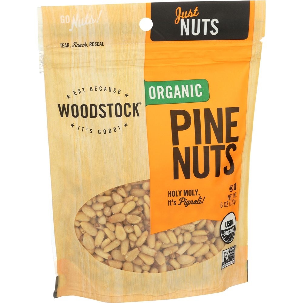 Woodstock Organic Pine Nuts, 6 Ounce -- 8 per case