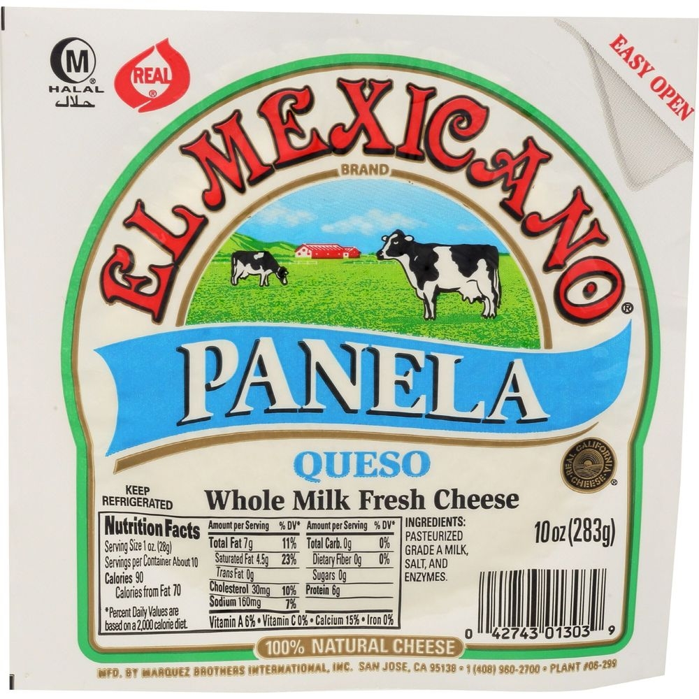 El Mexicano Queso Panela Cheese, 10 Ounce -- 12 per case