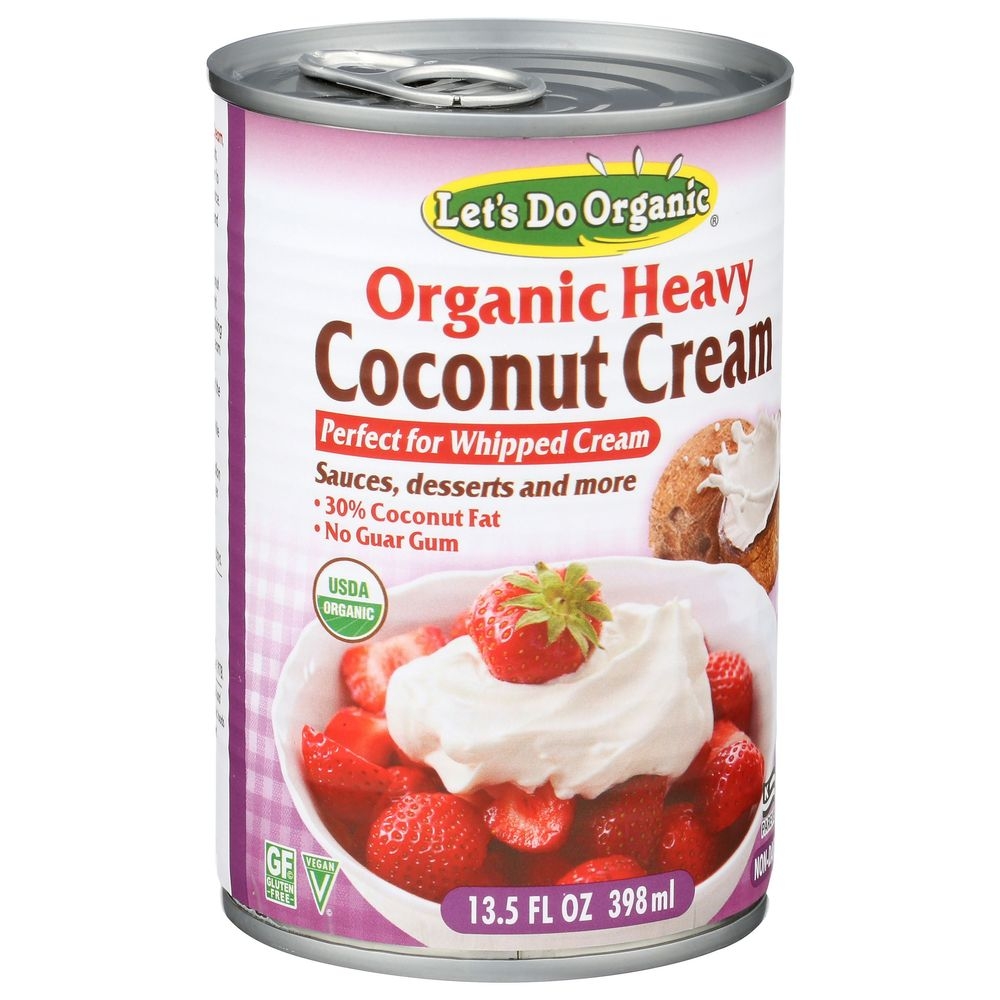 Lets Do Organic Heavy Coconut Cream, 13.5 Ounce -- 12 per case