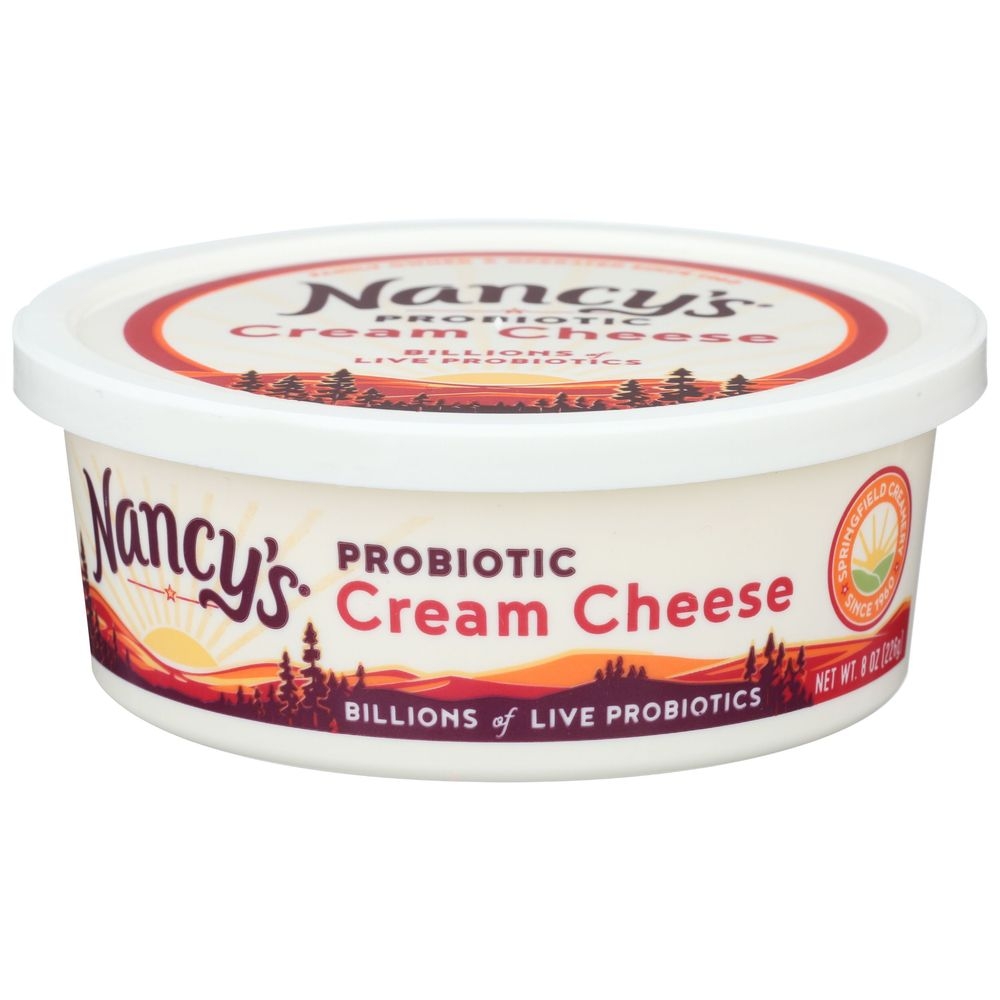 Nancys Probiotic Cream Cheese, 8 Ounce -- 6 per case