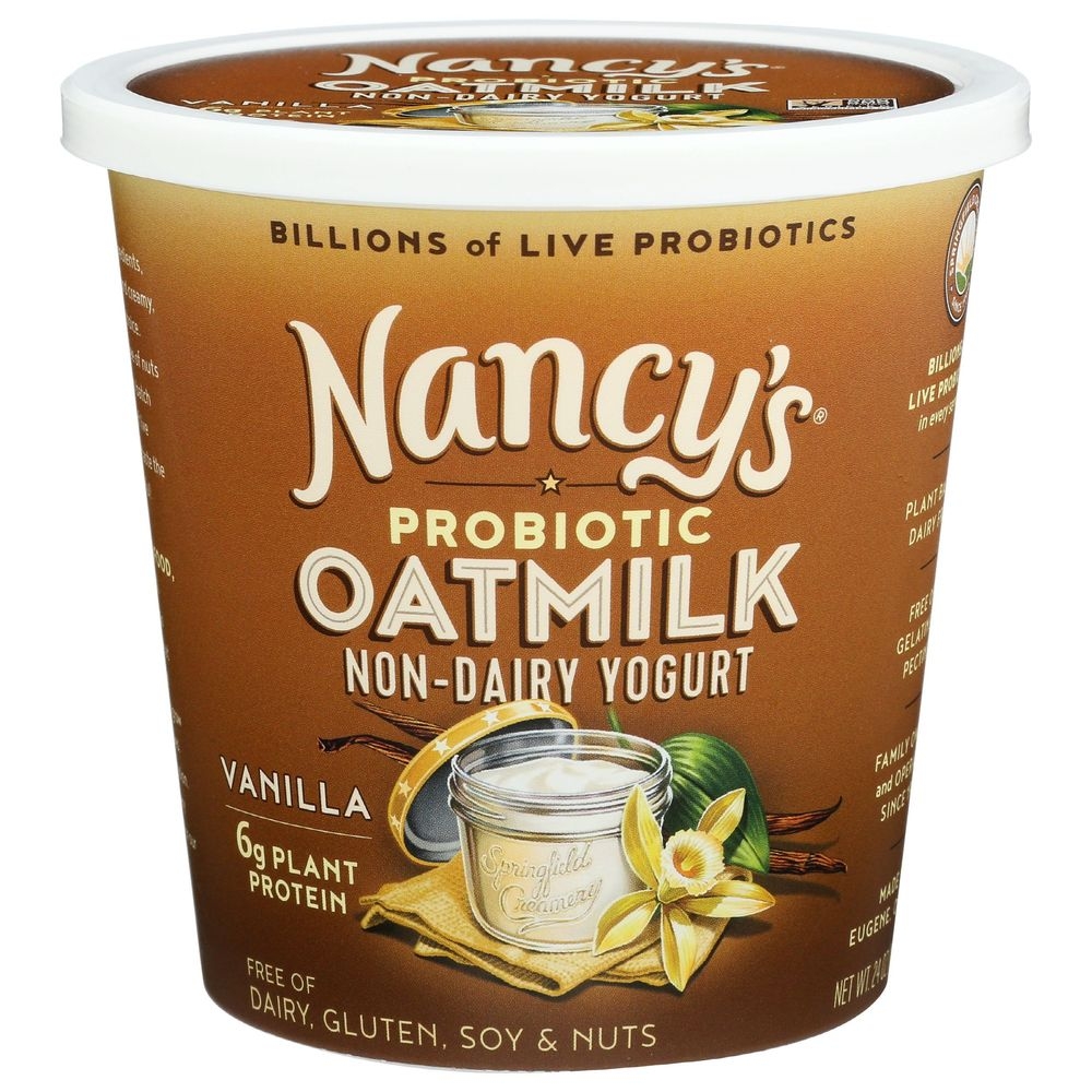 Nancys Vanilla Oatmilk Yogurt, 24 Fluid Ounce -- 6 per case