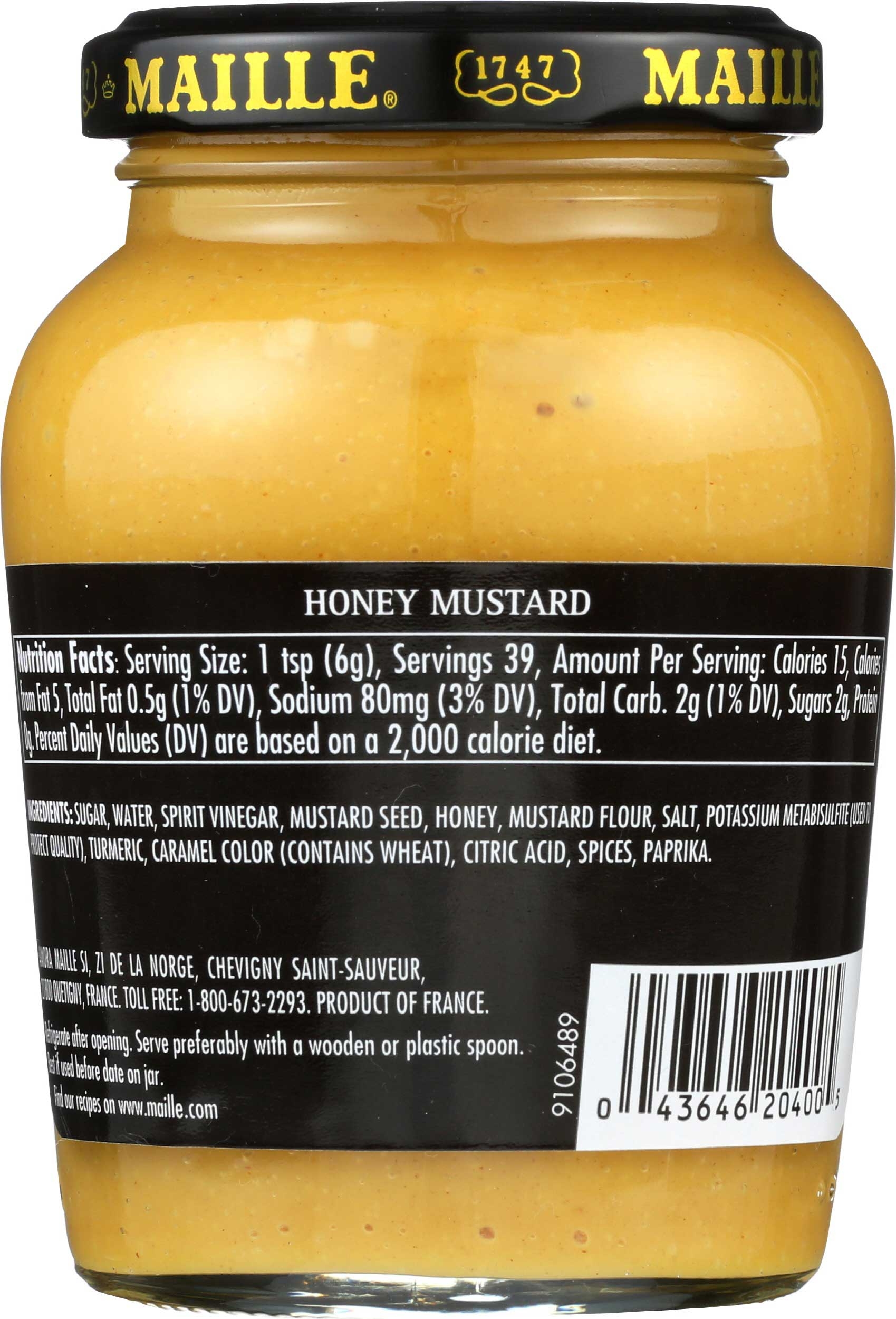 Maille Honey Dijon Mustard, 8 Ounce -- 6 per case