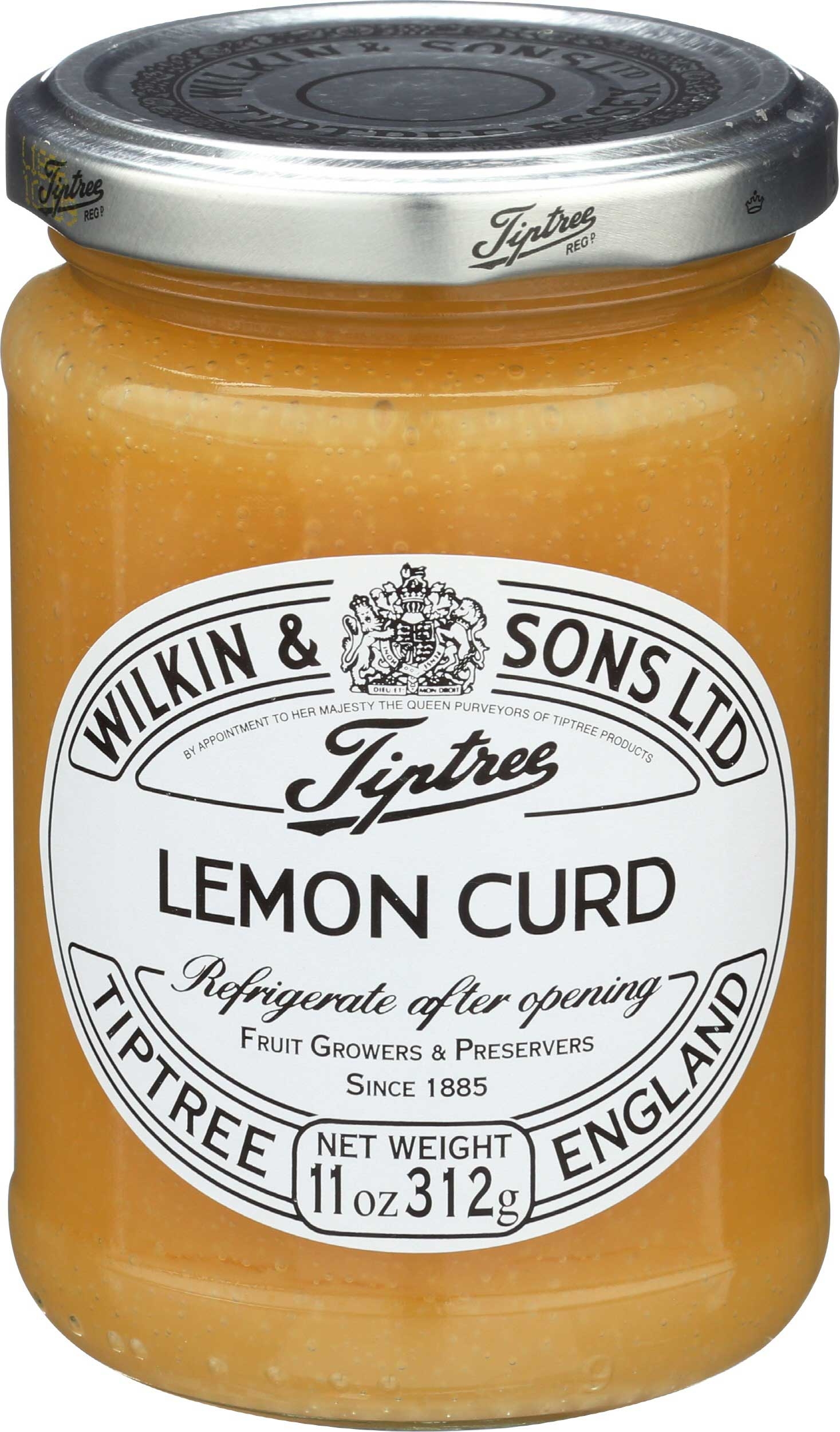 Tiptree Lemon Curd Fruit Spread, 11 Ounce -- 6 per case