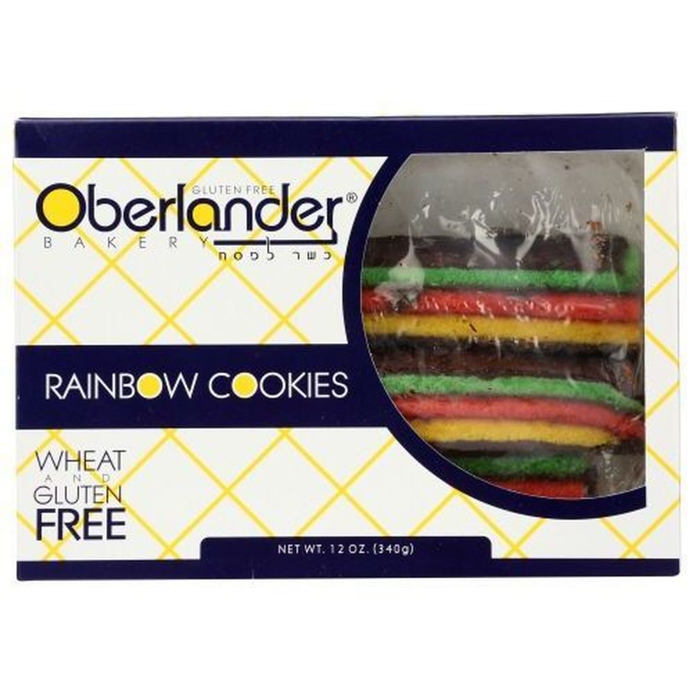 Oberlander Rainbow Cookies, 12 Ounce -- 16 per case