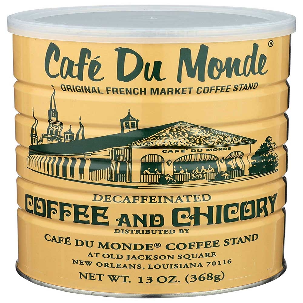 Cafe Du Monde Decaffeinated Coffee N Chicory, 13 Ounce -- 12 per case