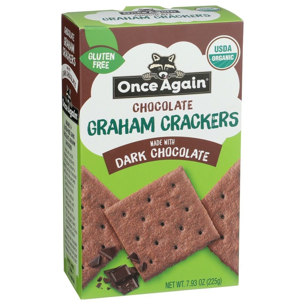 Once Again Dark Chocolate Graham Cracker, 7.93 Ounce -- 6 per case