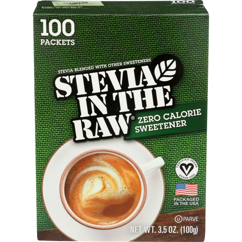 Sugar In The Raw - Stevia Sweetener, 100 count