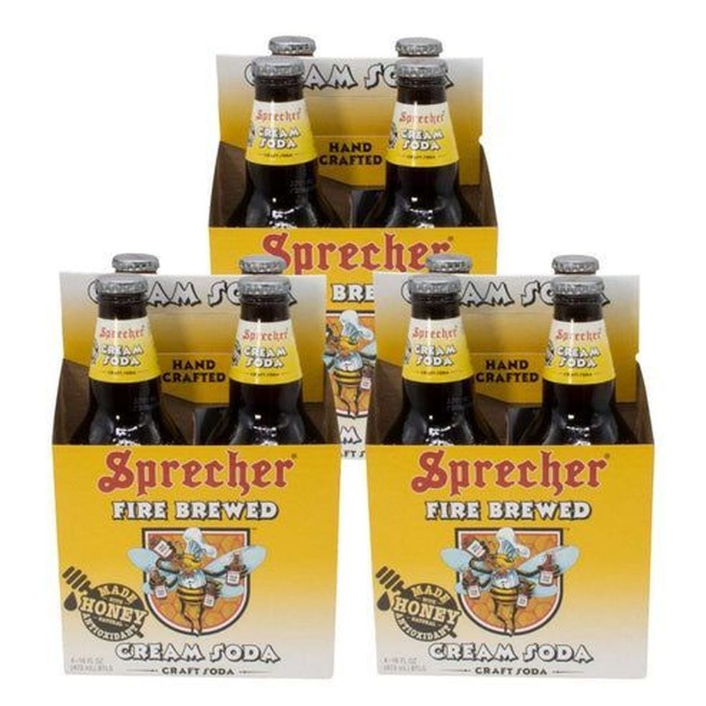 Sprecher Cream Soda, 64 Fluid Ounce -- 6 per case