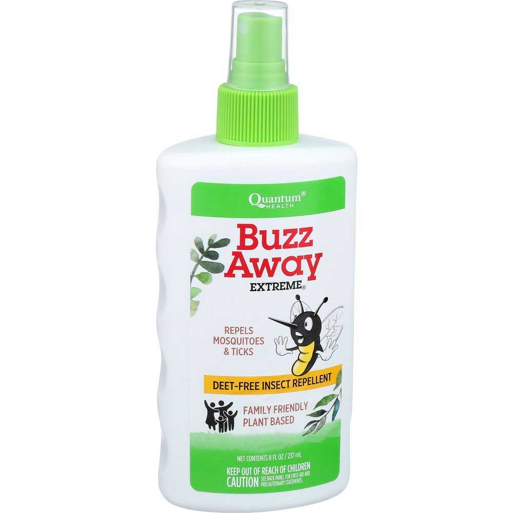 Quantum Health Buzz Away Extreme Insect Repellent Spray, 8 Fluid Ounce
