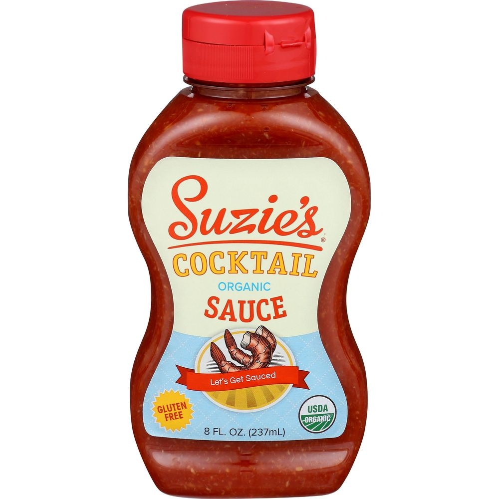 Suzies Organic Cocktail Sauce, 8 Fluid Ounce -- 6 per case