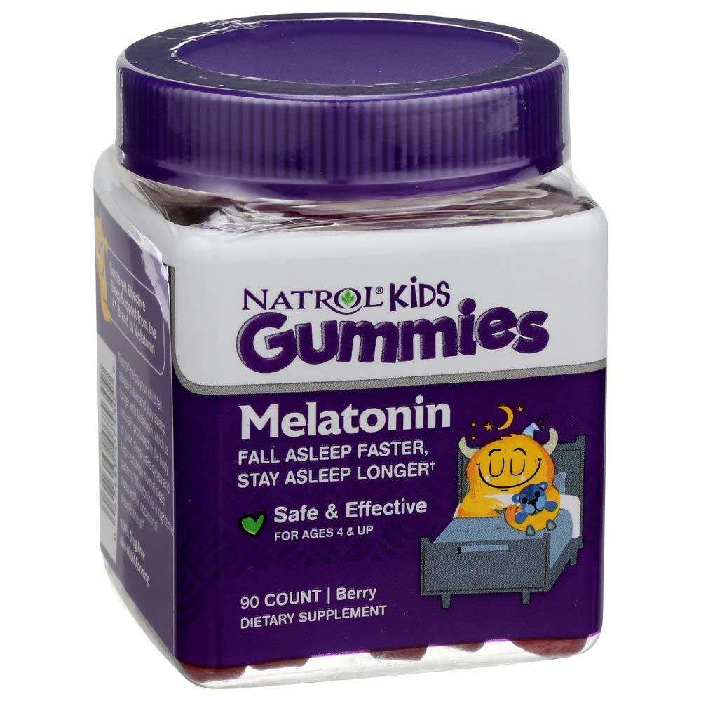 Natrol Kids Berry Melatonin Gummies - 90 count per pack