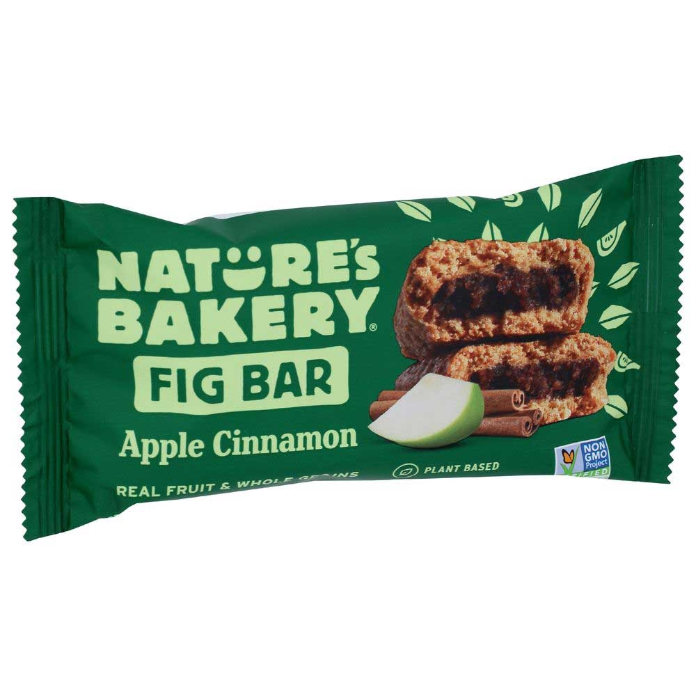 Natures Bakery Apple Cinnamon Whole Wheat Fig Bar , 2.0 Ounce -- 12 per case.