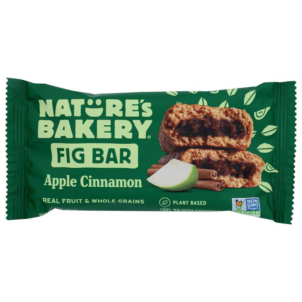 Natures Bakery Apple Cinnamon Whole Wheat Fig Bar , 2.0 Ounce -- 12 per case.