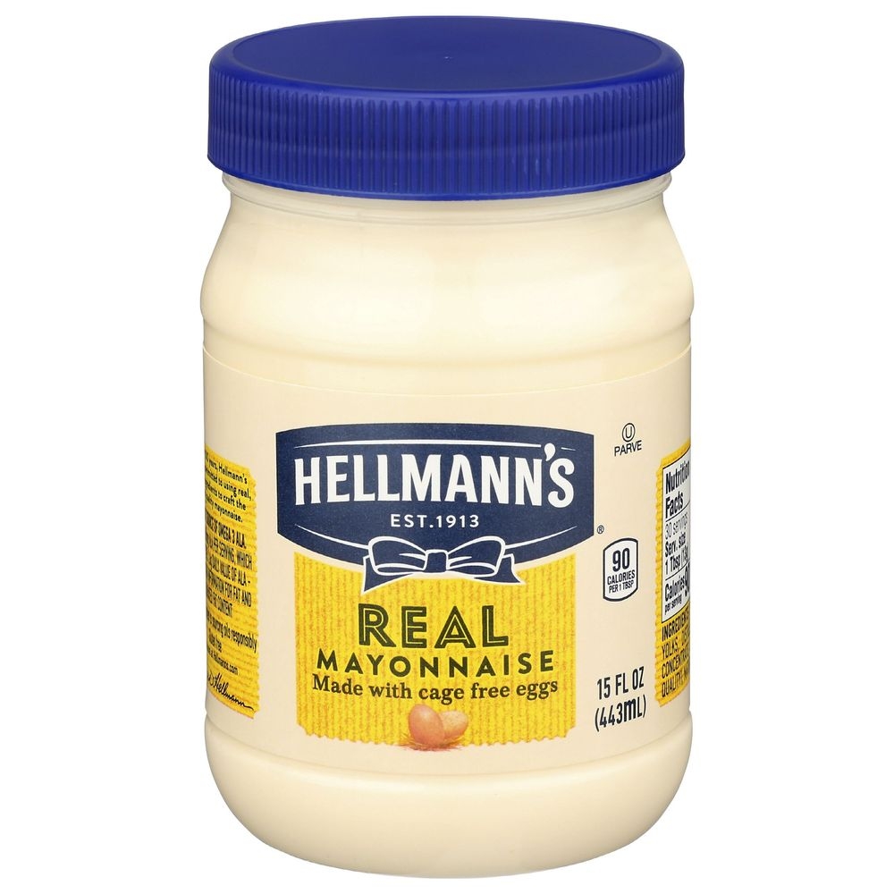 Hellmanns Real Mayonnaise, 15 Ounce -- 12 per case