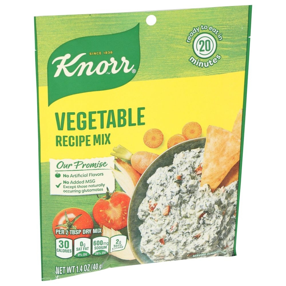 Knorr Vegetable Recipe Mix, 1.4 Ounce -- 12 per case