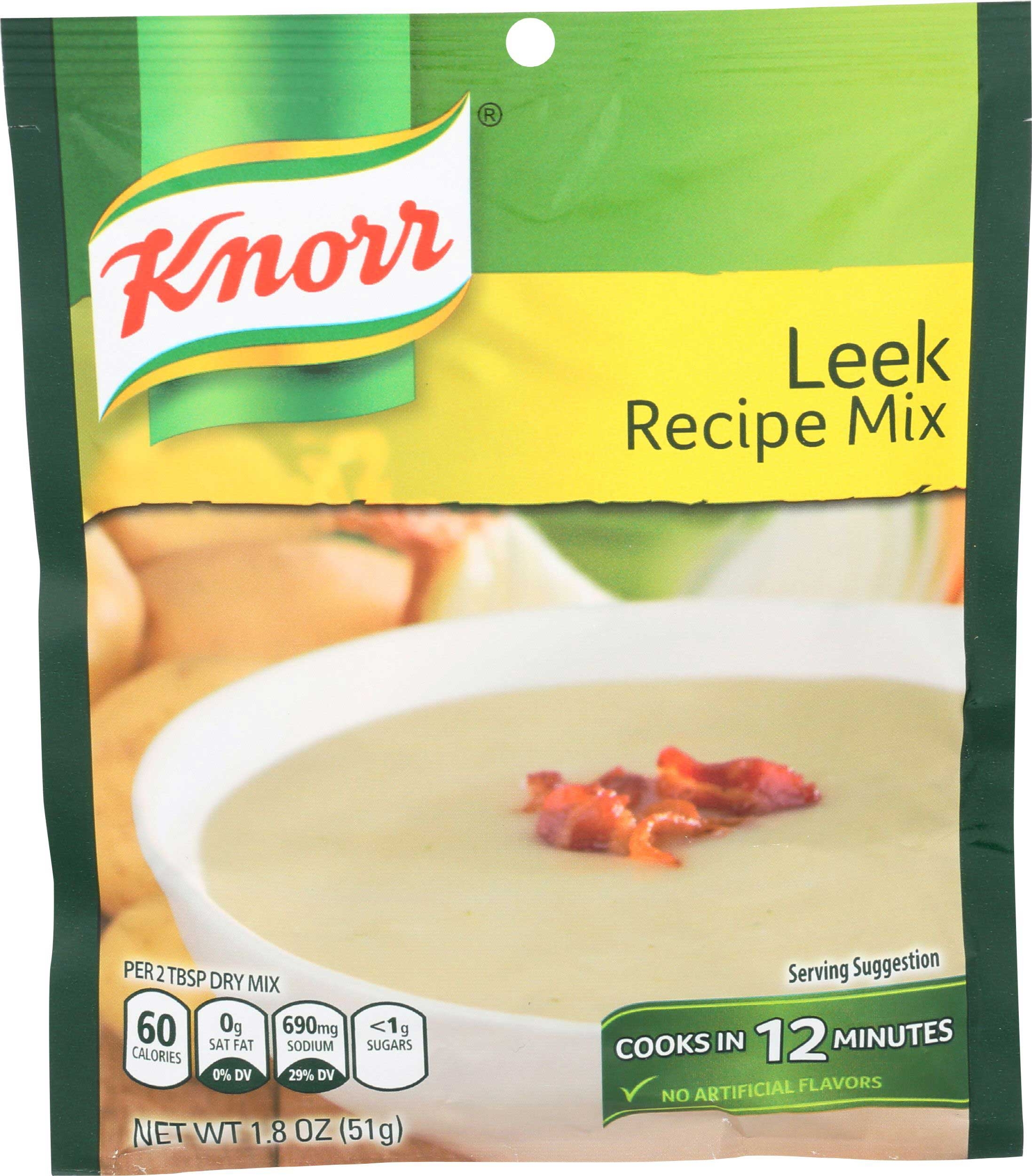 Knorr Leek Recipe Mix, 1.8 Ounce -- 12 per case