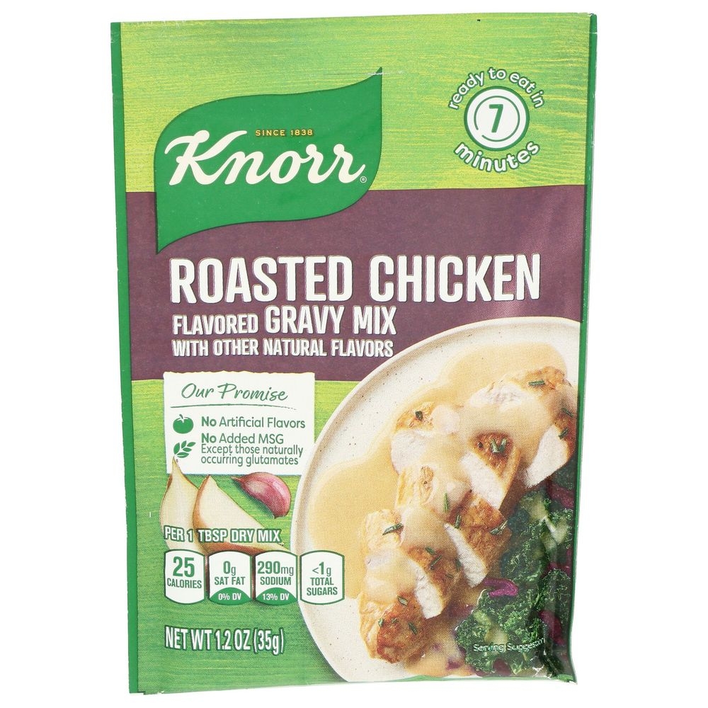 Knorr Roasted Chicken Gravy Mix, 1.2 Ounce -- 24 per case