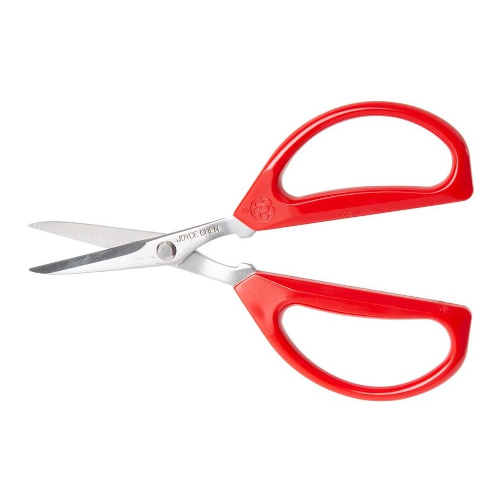 Joyce Chen Original Unlimited Kitchen Scissors with Red Handles, 6.3 inch Length