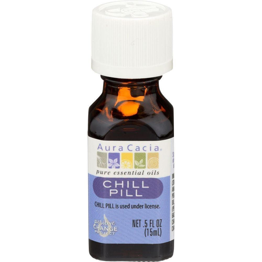 Aura Cacia Chill Pill Essential Oil, 0.5 Ounce