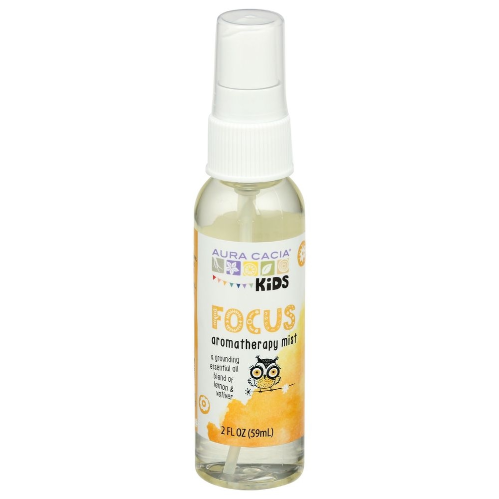 Aura Cacia Kids Focus Aromatherapy Mist, 2 Fluid Ounce