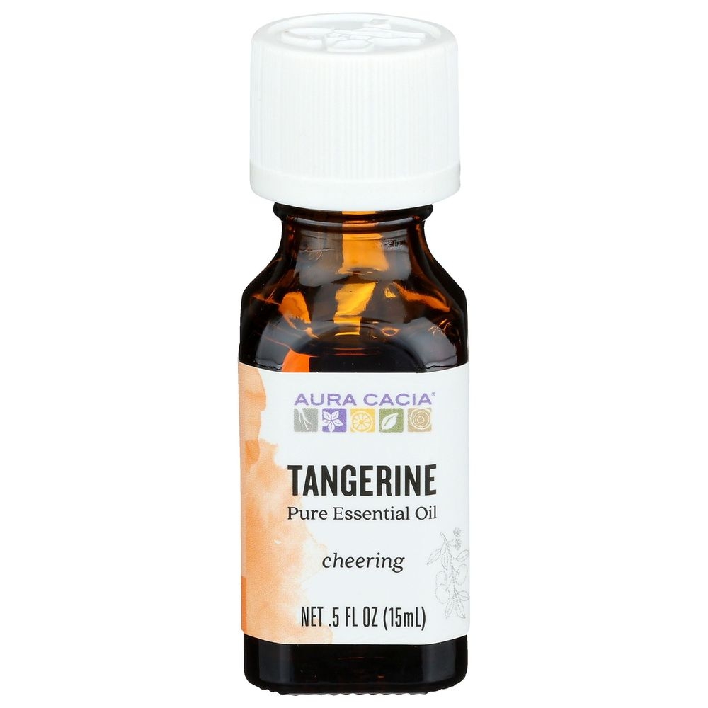 Aura Cacia Tangerine Essential Oil, 0.5 Ounce