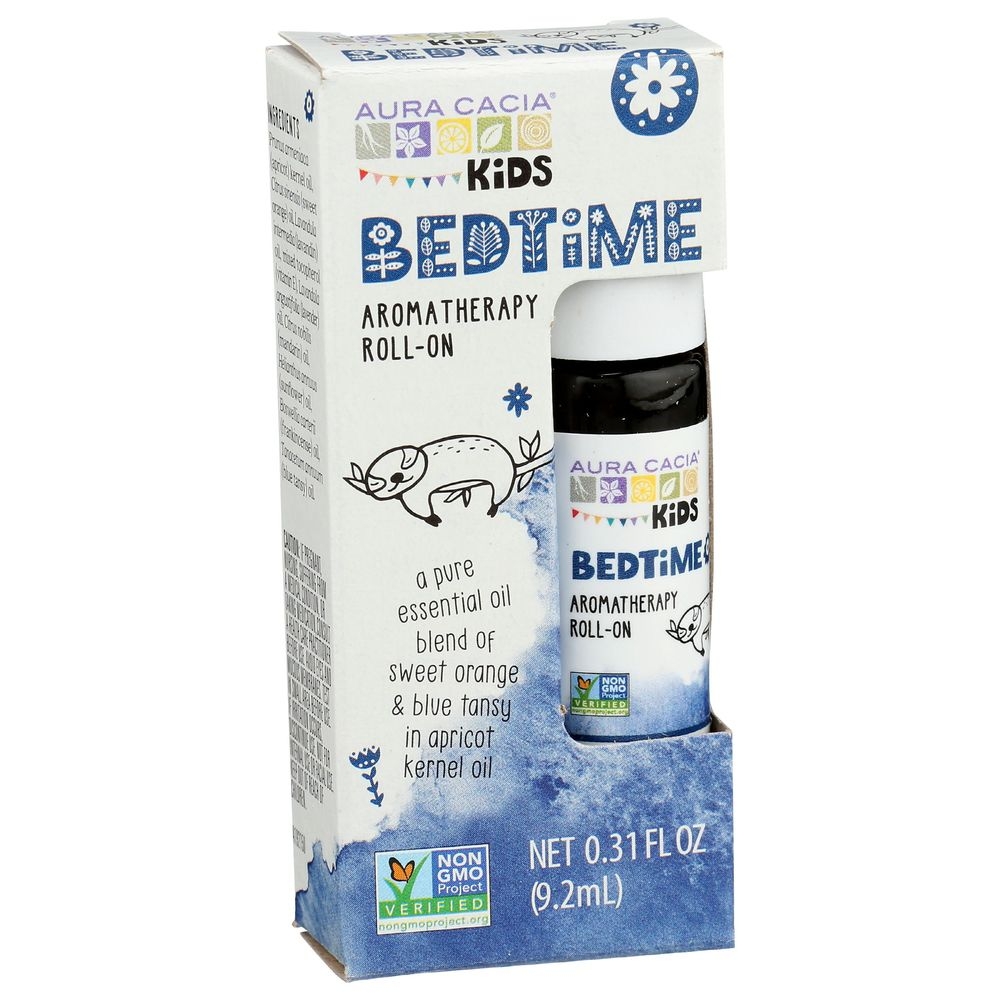 Aura Cacia Kids Bedtime Aromatherapy Roll-On, 0.31 Fluid Ounce
