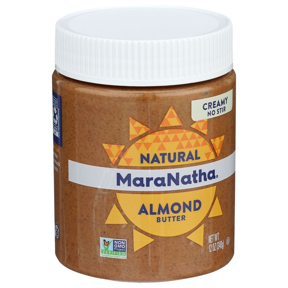 MaraNatha Natural No Stir Creamy Almond Butter, 12 Ounce -- 6 per case
