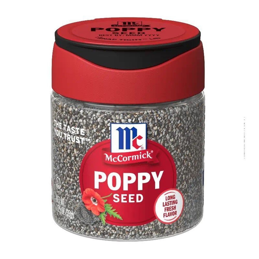 McCormick Poppy Seed, 1.25 Ounce -- 6 per case