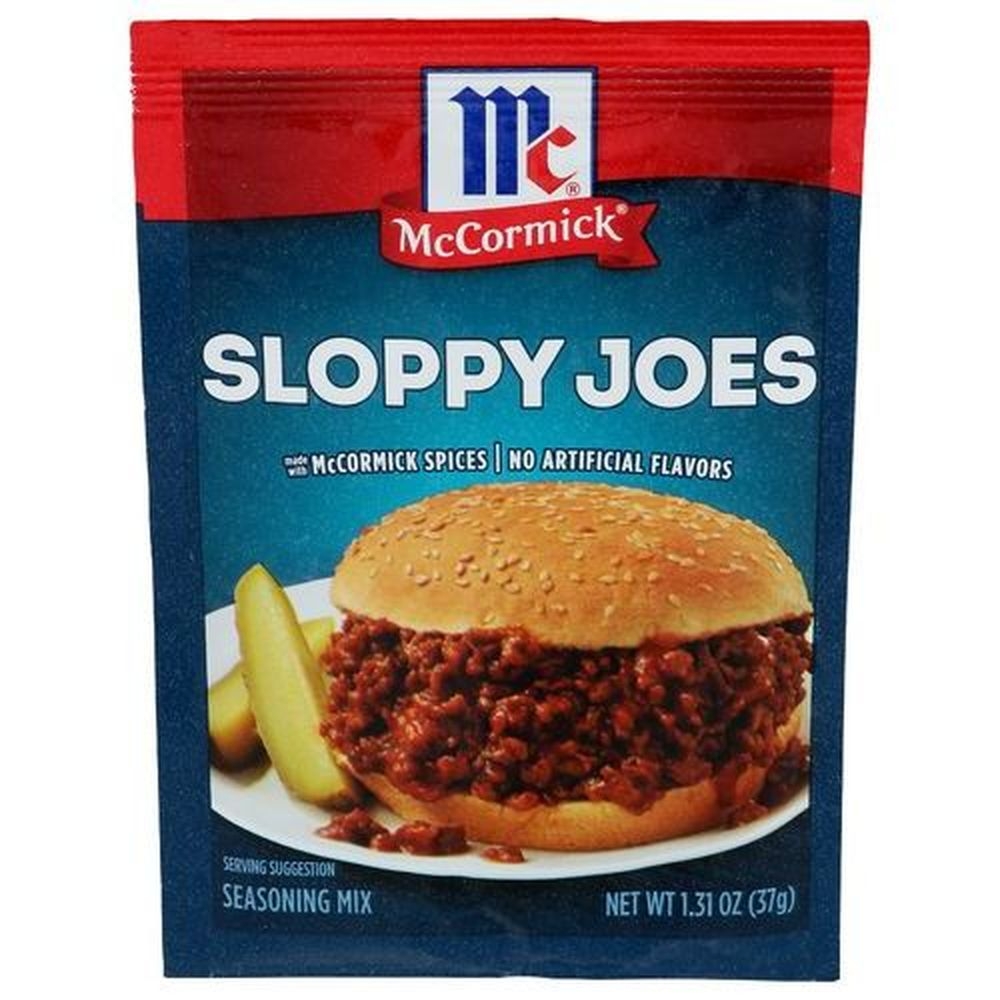 McCormick Sloppy Joes Seasoning Mix, 1.31 Ounce -- 12 per case