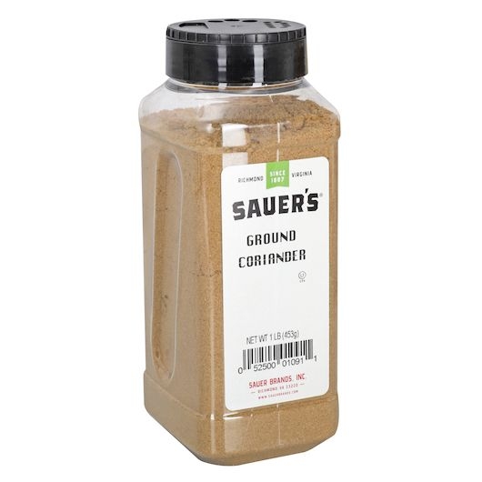 C.F. Sauer Foods Coriander Ground Spice, 1 Pound -- 6 per case.
