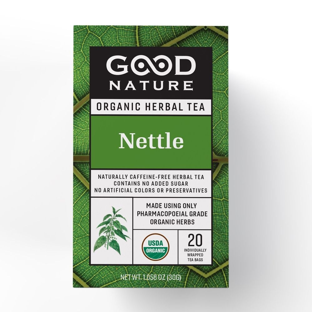 Good Nature Organic Nettle Tea, 20 tea bags -- 6 per case